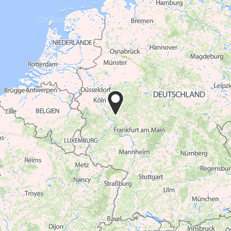 Veranstaltungsorte in Kartenansicht