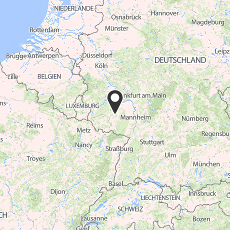 Veranstaltungsorte in Kartenansicht