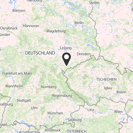 Veranstaltungsorte in Kartenansicht