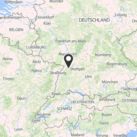Veranstaltungsorte in Kartenansicht