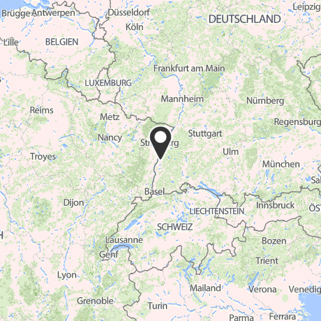 Veranstaltungsorte in Kartenansicht