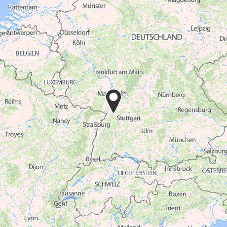 Veranstaltungsorte in Kartenansicht