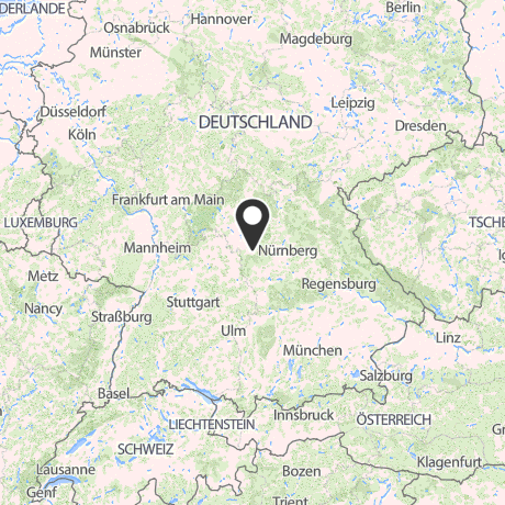 Veranstaltungsorte in Kartenansicht