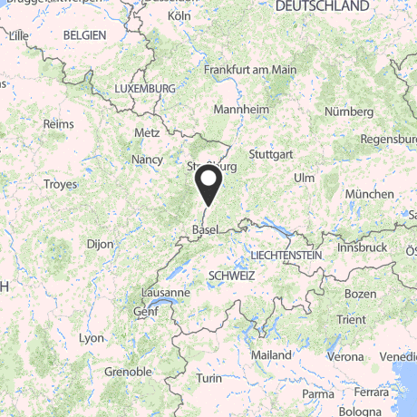 Veranstaltungsorte in Kartenansicht