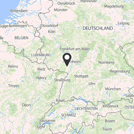 Veranstaltungsorte in Kartenansicht