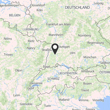 Veranstaltungsorte in Kartenansicht
