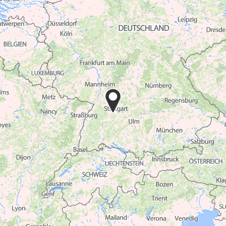 Veranstaltungsorte in Kartenansicht