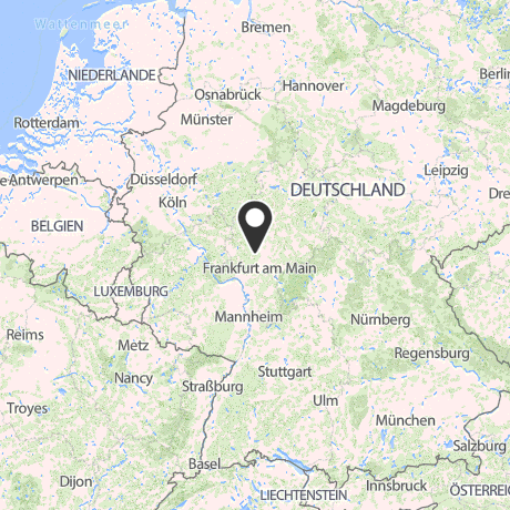 Veranstaltungsorte in Kartenansicht