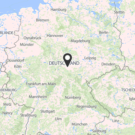 Veranstaltungsorte in Kartenansicht