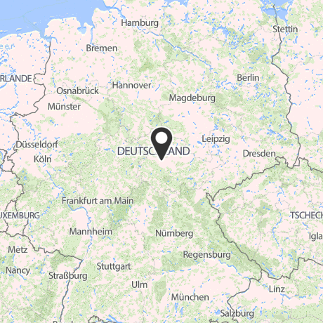 Veranstaltungsorte in Kartenansicht