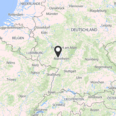 Veranstaltungsorte in Kartenansicht