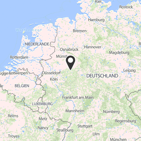 Veranstaltungsorte in Kartenansicht