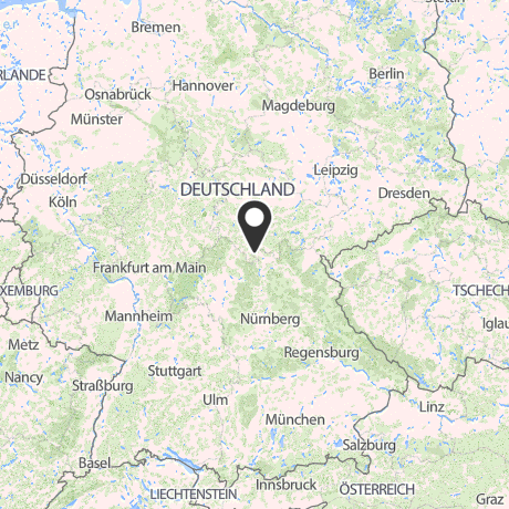 Veranstaltungsorte in Kartenansicht